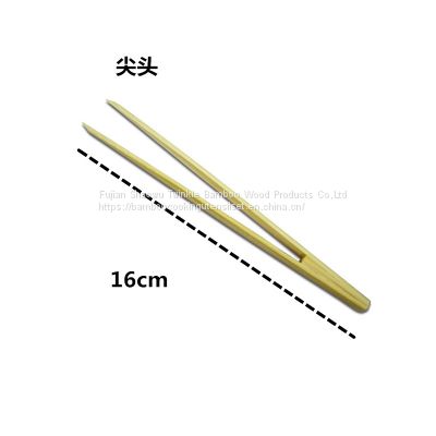 Bamboo utensil set,bamboo feeding tongs,bamboo wooden cooking tools