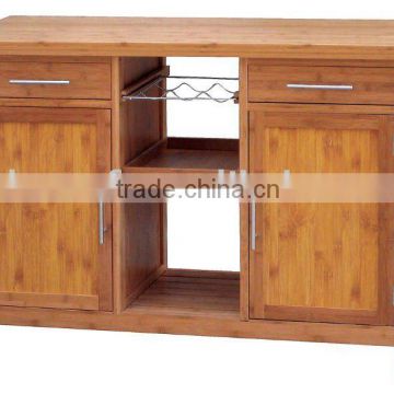 bamboo storage cabinet