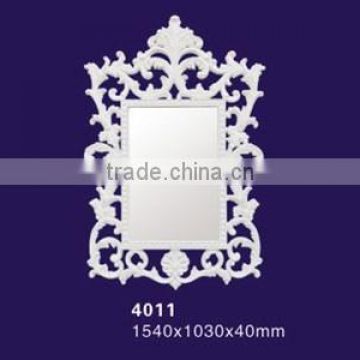 High quality elegant design polyurethane PU mirror for home decor PU modern mirror frame from Guangdong