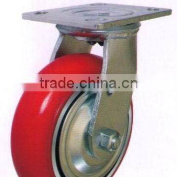 Heavy-duty polyurethane casters