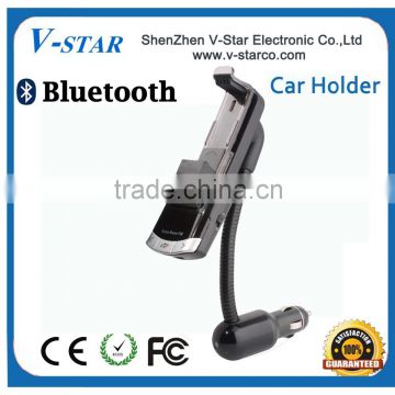 2015 hot selling car phone holder with FM for smart phone BT8118
