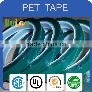 High Temperature Green PET adhesive Tape vender for PCB Soldering