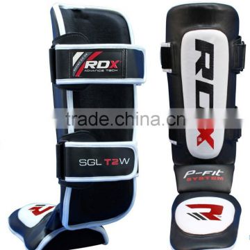 RDX Leather Muay Thai Shin Instep Pad