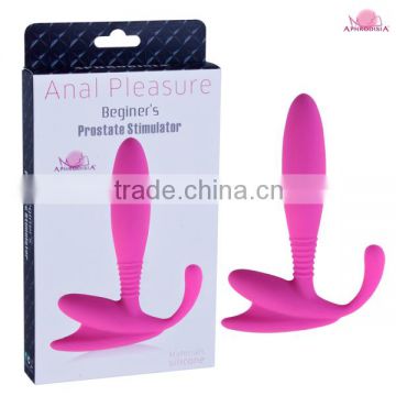 sex products high quality silicone anal toys for treatment of prostate