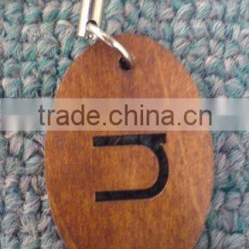 Custom made wooden phone pendant