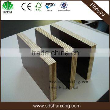 HONGYU 1220X2440 pine core concrete forms plywood