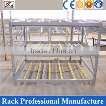 warehouse gravity racking made by steel structure