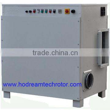 12kgs/h Industrial Desiccant Rotor Dehumidifier for large are dehumidification