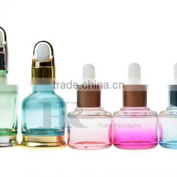 small glass bottle essence gel bottle cosmetics bottle rubber dropper