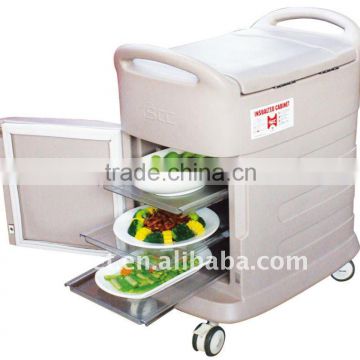 60L insulated food cabinet ,made of food standard lldpe, by rotomolding