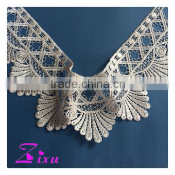 classic design fashionable water soluble chemical embroidered lace trim                        
                                                                                Supplier's Choice