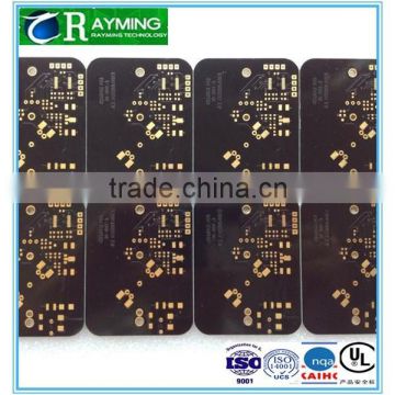Coffee color soldermask HASL Copper Clad oem double-side pcb
