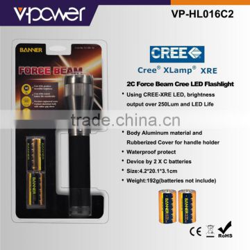 2C Force Beam LED Flashlight