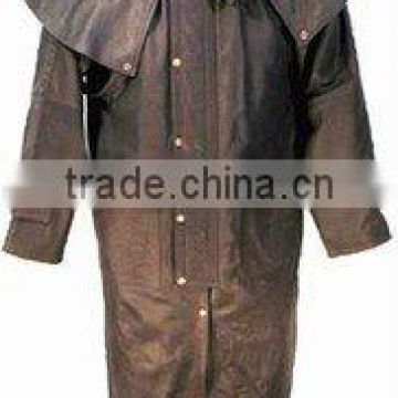 DL-1700 Fashion Leather Coat
