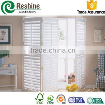 Accordion shutter for interior decoration