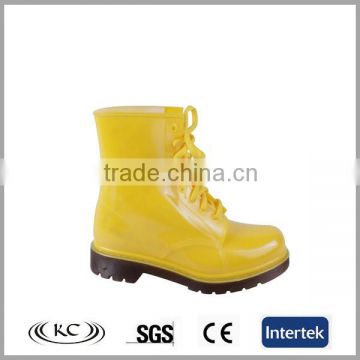 comfortable women yellow rain shoes
