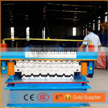supply aluminum sheet automatic double layer roll forming machine