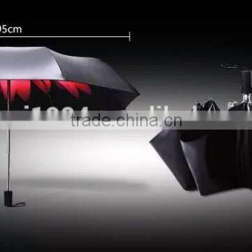 fashion anti-sun black glue umbrella