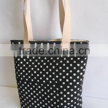 Top quality printed canvas tote bag, promotion cotton canvas bags
