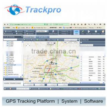 GPS Tracker control Web Online Server supporting IntelliTrac X1