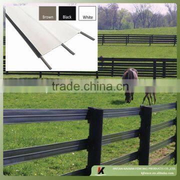 Polytape electric flexible rail farm fence