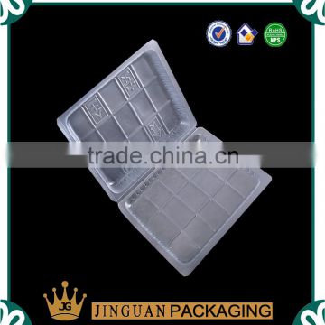 Customized Food Grade PET Plastic Chocolate Packaging Box