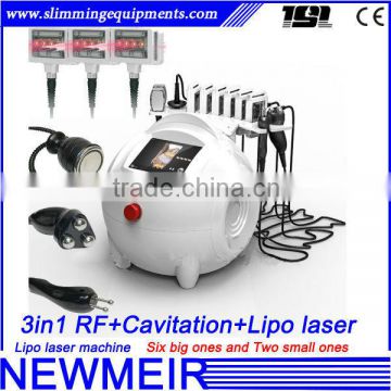 Professional 4in1 multifunctional portable lipo laser cavitation machine
