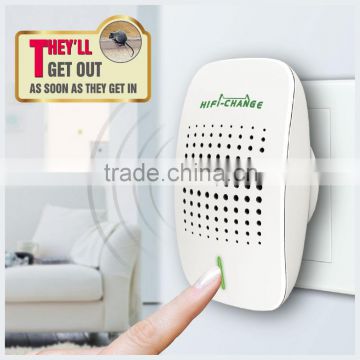 Repels Rodents Mice Cockroaches Ants & Spiders Ultrasonic Electronic Indoor chemical-free pests control