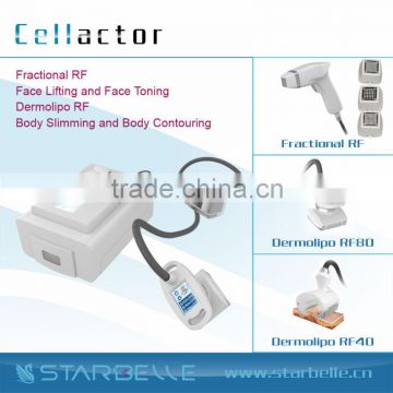 2014 Guangzhou fractional rf weight loss equipment cellulite roller