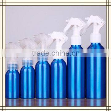 blue aluminium spray bottle