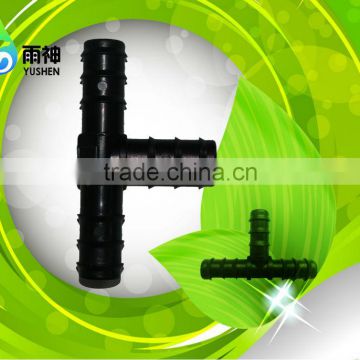 PE joint tee for drip irrigation
