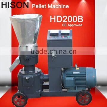 farm machinery full automatic electrical motor wood pellet making machine/animal feed pellet machine for chickens,rabbits,ducks