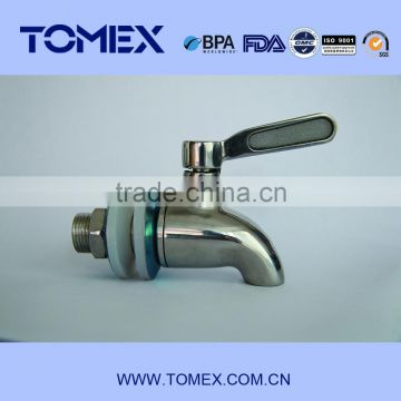 China faucet factory supply beverage dispenser spigot stainless steel wine tap