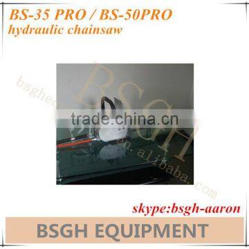BS-35pro hydraulic chainsaw machine for stone