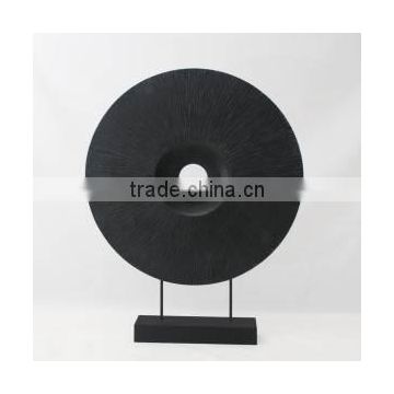 round black home decoration sculpture