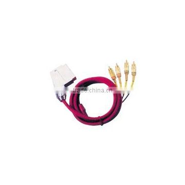Scart male to 4RCA male cable VK30411
