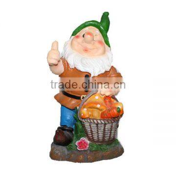 Polyresin Gnome Garden Supplies