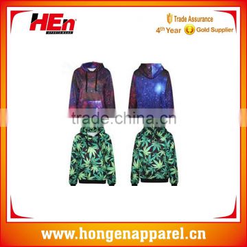 Hongen apparel Custom Dye Sublimation Printed Hoody,Latest Sweater Designs Custom Sublimation Hoodies Sweater For Girl/boy