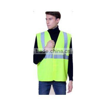2017 cheap price reflective safety vest for man