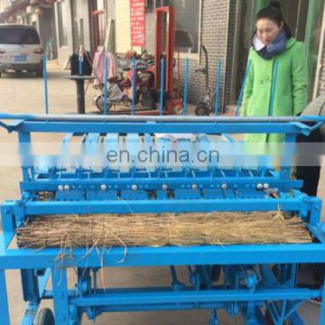 Electrical Manufacture grass/stalk/straw weaving machine, mattress braiding machine, straw mat knitting machine