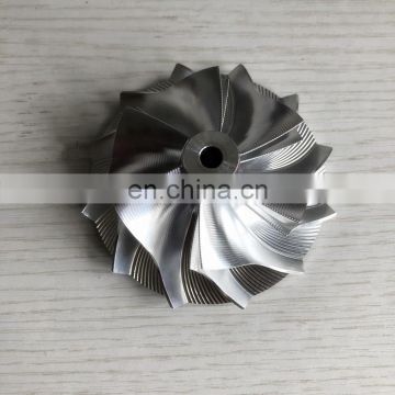 GT3582 61.33/82.00mm 6+6 blades 451644-0005 Point milling performance aluminum 2618/milling compressor wheel for racing