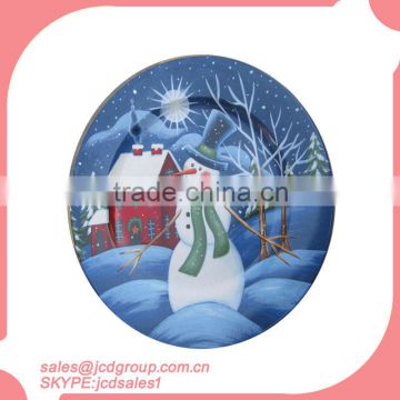 10.5inch Christmas porcelain wall decorative plates