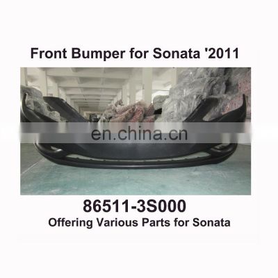 Front Bumper without Trailer hole for Hyundai Sonata '2011