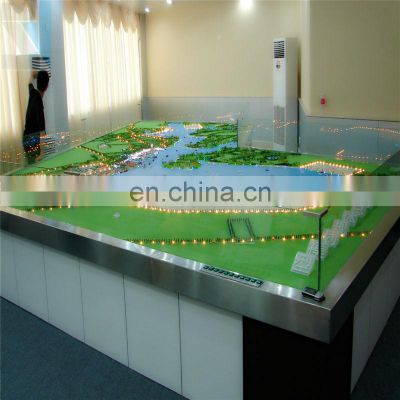 Abs 3d modeling , sand table model for urban planning , miniature city model