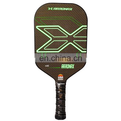 China Pickleball Paddle Racket  Wholesale PP foam injection Titanium carbon friction surface Pickleball Paddle