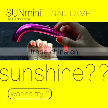 Sun-light 9W mini uv led nail lamp nail beauty uv lamp led lamps for nails