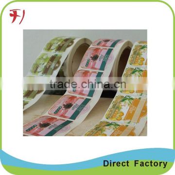 Self Adhesive Rolled Labels And Stickers