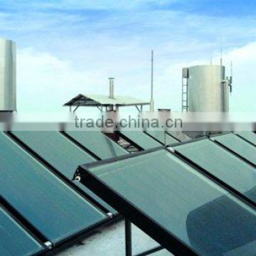 Flat Panel solar water heater for home use