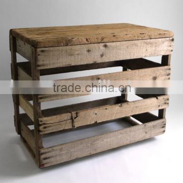 Hot sell wood garden storage box in factory price