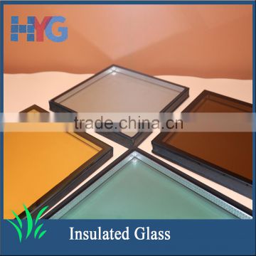 Hot sale decorative stained low-e tempered insulated glass window